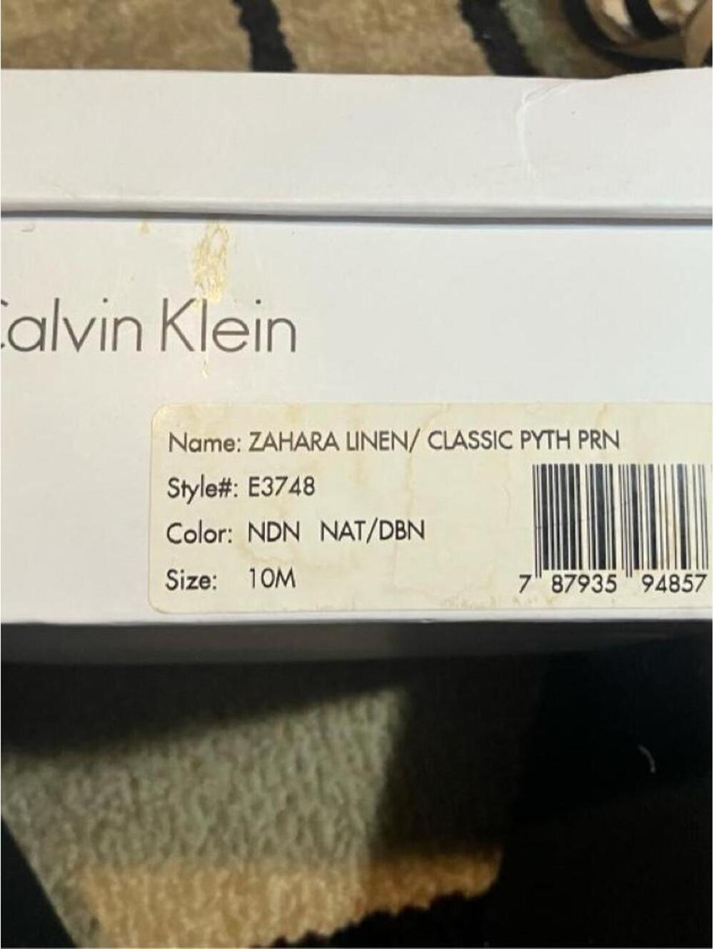 Calvin Klein 'Clqssic Python' pumps. - Picture 3 of 8